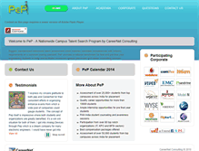 Tablet Screenshot of pep.careernet.co.in